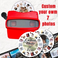 Visualiseur 3D personnalisé Easty pour affichage de photos en diapositives, idéal pour les activités, les musées, les cadeaux de mariage, les souvenirs, projecteur, jouet éducatif scientifique