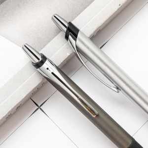 ขายปากกาลูกลื่นพลาสติกแบบกด ผลิตจากยาง ABS คุณภาพ OEM พร้อมพิมพ์โลโก้ธุรกิจตามสั่ง สำหรับเครื่องเขียนสำนักงาน - Product Image 3