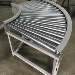 90 Graden 180 Graden Draaiende Power Rollenbaan Systeem Zware Laadroltransportbaan Voor Het Laden Van Transportwagens - Product Image 4