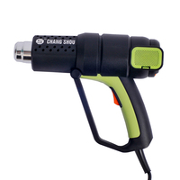 Pistola de aire caliente termostática con pantalla Lcd, doble núcleo de calefacción Variable, dos tipos, 2000w