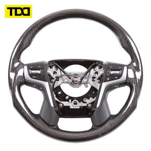 พวงมาลัยคาร์บอนไฟเบอร์แท้ TDD สำหรับ Toyota Alphard Land Cruiser Vellfire ปี 2016 2017 2018 2019 2020 - Product Image 5