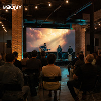 Pantalla LED para Iglesia P2.6, Pantalla LED de Alquiler para Interiores de 500x500 mm, Video Wall para Escenarios, 3840 Hz, para Conciertos, Bodas y Eventos, Proveedor Mayorista