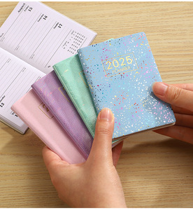 Agenda Inglese A7 2026, Pianificatore 2025 con Effetto Olografico Laser, Taccuino Portatile <span class=keywords><strong>Tascabile</strong></span>, Mini Quaderno - Product Image 6