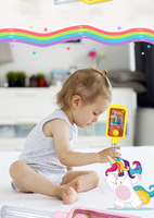Jouet d'eau amusant en forme de cheval de dessin animé, bonbons et jouets pour enfants, en plastique, unisexe, directement de l'usine
