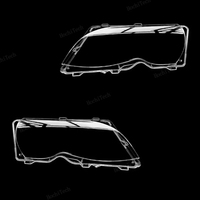 Nouveau couvercle de lentille de phare de voiture couvercle en verre de phare pour série 3 E46 318I 320I 325I 2002 2003 2004 2005 accessoires de voiture