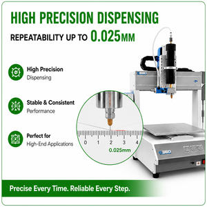 Dispensador de Pegamento Automático CNC de 3 Ejes para Escritorio, Robot Dispensador para Aplicaciones de Componentes de Automóviles - Product Image 2
