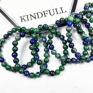 Chất Lượng Cao Tinh Thể Tự Nhiên Đá 8Mm <span class=keywords><strong>Phoenix</strong></span> Mix Lapis Lazuli Vòng Đeo Tay Pha Lê Hạt Vòng Đeo Tay Cho Chữa Bệnh - Product Image 1