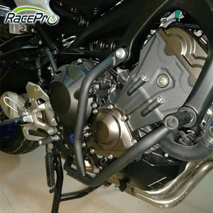 RACEPRO nuovo arrivo protezione del motore del paraurti della motocicletta della gabbia acrobatica protezione del telaio della barra di sicurezza per Yamaha MT-09 2013-2020 e altro ancora - Product Image 6
