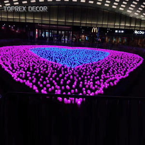 Lumière de tulipe LED personnalisée pour décorations de mariage éclairage de vacances évalué IP65 pour Noël Saint-Valentin-Acheter en ligne Chine - Product Image 5