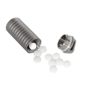 [Bulk Price Negotiable] Portable, Sealed, Waterproof, Moisture-proof Titanium Pill <b>Box</b> Keychain - Mini Size for On-the-Go - Product Image 3
