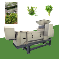 Voedselafvalrecyclingbehandeling RVS Cassave Fruit Groenten Schroefpers Persen Ontwateringsmachine Met Shredder