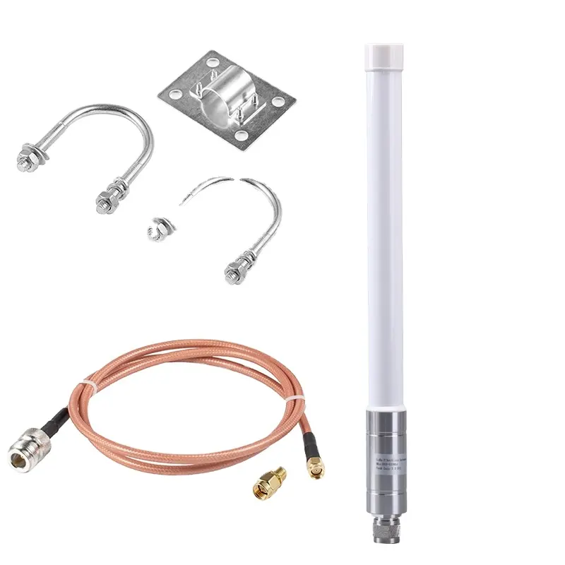 Outdoor Hotspot Antenna Kits 915 Mhz Mobile Lora Omnidirectional 3Dbi 868 Indoor Smart Home Fiber Glass Lora Antenna