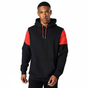 Sudaderas con capucha de lana para hombre personalizadas Otoño Invierno Hip Hop Venta al por mayor Moda Pullover Sudaderas con capucha de peso pesado - Product Image 1