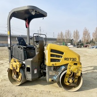 SDLG RD730 Mini compacteur de rouleaux de route en asphalte d'occasion Rouleau de route vibrant de 3 tonnes avec moteur vibrant à double entraînement Composant du noyau du moteur