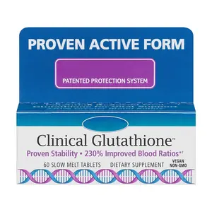 Glutath clinico 60 compresse potente supporto antiossidante per le cellule nervose e cerebrali forma unica di Glutath migliora la potenza