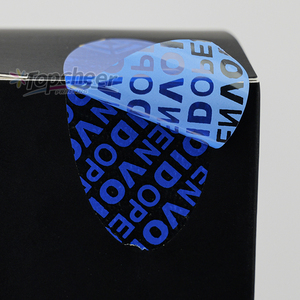 Carta personalizzata all'ingrosso a prova di manomissione adesivo di sicurezza etichetta Semi-trasferimento garanzia vuoto adesivo per scatola sigillo - Product Image 4
