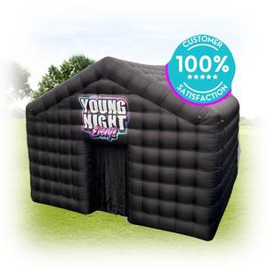 Tente gonflable de boîte de nuit de disco d'utilisation extérieure de partie de <span class=keywords><strong>cube</strong></span> tente gonflable de partie boîte de nuit gonflable - Product Image 2