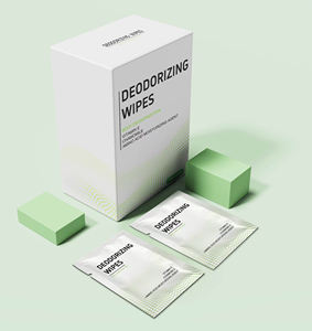 <span class=keywords><strong>Toallitas</strong></span> Desodorantes y <span class=keywords><strong>Antitranspirantes</strong></span> Envasadas Individualmente, <span class=keywords><strong>Toallitas</strong></span> Desodorantes Refrescantes para la Limpieza de las Axilas - Product Image 1