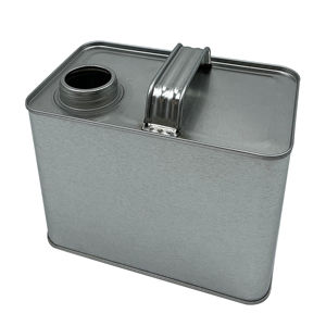 Boîtes de conserve rectangulaires en métal spiralées de <span class=keywords><strong>2L</strong></span> de quart de la Chine pour la peinture et l'huile Industrie chimique L'étain contient le pot d'étain de Matcha de <span class=keywords><strong>bidon</strong></span> d'aérosol - Product Image 1