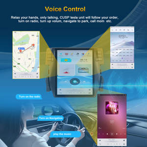 Reproductor Multimedia con Pantalla de Infoentretenimiento para Automóvil, el Más Reciente del 2026, para <span class=keywords><strong>HONDA</strong></span> <span class=keywords><strong>CIVIC</strong></span> 2016- 10.4 Pulgadas, Pantalla Táctil IPS con CarPlay y DSP - Product Image 5