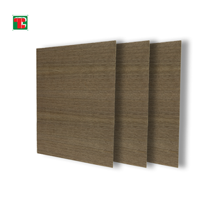 <span class=keywords><strong>4x8</strong></span> 3 mét ván ép A3 mỏng tấm gỗ tự nhiên màu đen Walnut Veneer Fancy ván ép - Product Image 4