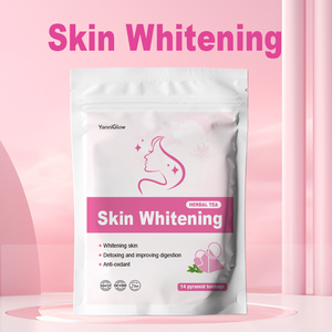 Suplementos Herbais Naturais YanniGlow OEM ODM, Chá Antioxidante para Clareamento e Branqueamento da Pele para Adultos - Product Image 1