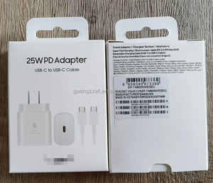 Adattatore di Alimentazione da Viaggio EP-TA800 con Spina USA Tipo C PD 25W e Cavo Dati, Compatibile con Caricatore da Muro Samsung A24 - Product Image 3