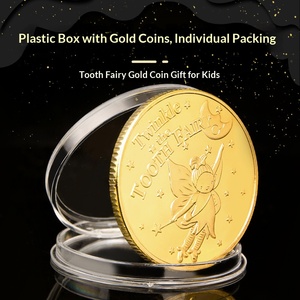 Monete della Fata dei Denti per la Sostituzione dei Denti, Moneta Commemorativa per Premiare i Denti dei Bambini, Giocattolo Regalo per Scatola dei Denti da Latte - Product Image 3