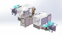 Robot Colaborativo de 6 Ejes con Motor de 10 kg de Carga Útil, Velocidad de 1 m/s, Protocolo TCP, Fanuc Kuka Core