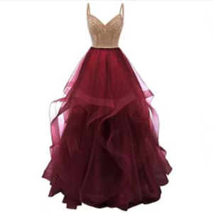 Long Tulle Lace Applique Women's Ball Gown Dress Sweetheart Neckline Prom Formal Dress Natural Waistline Solid Color - Product Image 1