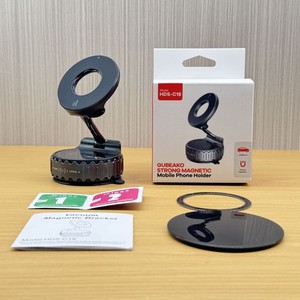 Nuevo soporte para teléfono móvil de aleación de zinc con adsorción al vacío 360, soporte plegable magnético fuerte de calidad para navegación en coche. - Product Image 6