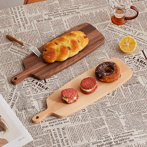 Tagliere in Legno Naturale Ecologico di Acacia, Noce e Ulivo con Logo Personalizzato per Cucina - Product Image 4