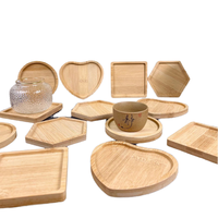 Plateau en bois d'acacia réutilisable, sous-verres mosaïques personnalisables (cœur, carré), dessous de verre DIY, isolation thermique, décorations murales, artisanat en bois
