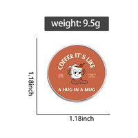 Spedizione Diretta di Badge Rotondi Personalizzati Stampati, Spille Personalizzate con Cartoni Animati, Citazioni Ispiratrici, Figure di Animali e Piante