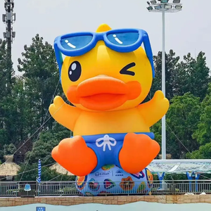 Decoración al aire libre Anuncio Pato <span class=keywords><strong>inflable</strong></span> amarillo <span class=keywords><strong>Cisne</strong></span> <span class=keywords><strong>inflable</strong></span> <span class=keywords><strong>gigante</strong></span> personalizado - Product Image 3
