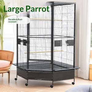 กรงนกขนาดใหญ่ สแตนเลสอย่างดี หรูหรา สำหรับเพาะพันธุ์ ยี่ห้อพารอต รุ่นเกรย์ ซันฟลาวเวอร์ คิงคอง ผู้ผลิตกรงนกพิราบ - Product Image 2