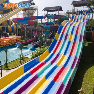 물 놀이터 놀이 공원 물 스플래시 패드 쏟아져 물 공원 장비 수영장과 유리 섬유 Cpmpiteer 슬라이드