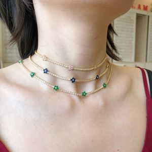 Colección de Lujo Dylam en Stock, Sin Pedido Mínimo, Chapado en Oro de 18K y Rodio, Plata de Ley 925, Collar de Zirconia con Elementos Infinitos - Product Image 3