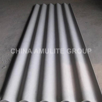 Línea de producción de tablero de revestimiento de cemento de fibra de carbono de bajo consumo de EcoRoof China, bomba PLC de motor de núcleo completamente automática