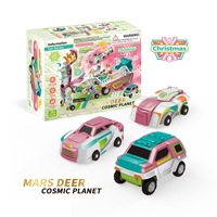 Juguetes de coche deformables por colisión, figuras de acción de caballos, robot transformable Pegaso, juguetes educativos de coche de plástico deformable, regalo para niños
