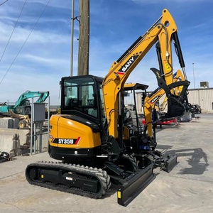 Nouvelle pelle hydraulique SANY Heavy Industry SY35U (Norme Euro IV) – Engin de construction de 3 tonnes – Mini-pelle Sany 35U à vendre - Product Image 6