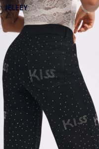 Jeans de Pierna Ancha para Mujer, Cintura Alta y Corte Recto, Diseño Elegante y Favorecedor - Product Image 6