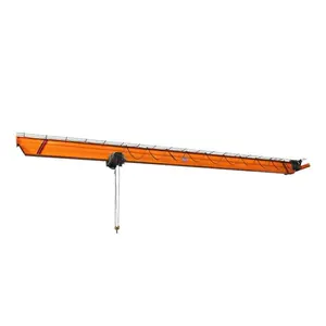 iso9001 certificated roof traveling 0.5t-30t single girder overhead crane 15t supplier