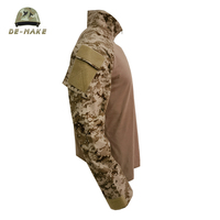 Combinaison de chasse tactique camouflage style grenouille pour homme, tissu Ripstop, mélange polyester/coton 65/35, couleur personnalisée