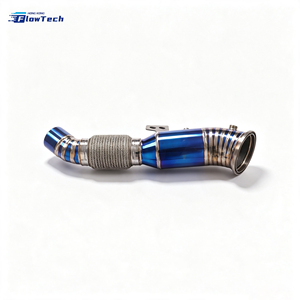 ชุดท่อลง FlowTech ไทเทเนียมอัลลอย สำหรับ BMW M240i F22 M340i G20 B58 3.0T ระบบไอเสียสมรรถนะสูงแบบไหลเวียนสูง - Product Image 1