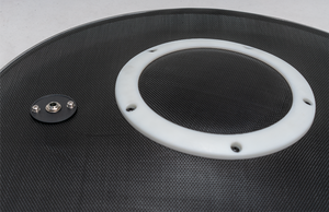 UNLOCKDRUM 20" Trigger de grosse caisse à amortissement d'air en mesh, 2-en-1 avec peau et trigger entièrement en mesh, entièrement compatible avec les modules Roland et Yamaha - Product Image 3