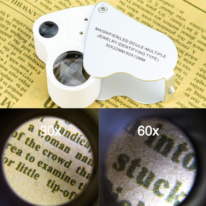 Kính Lúp LED NO.9889 30X 60X Thợ Kim Hoàn Kính Lúp Có Ánh Sáng Mạnh - Product Image 6