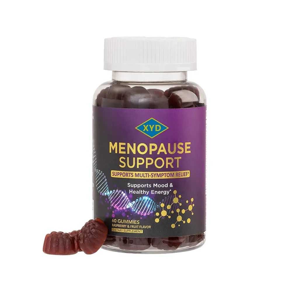 OEM Private Label Black Cohosh Root Extract Gummies integratori per la menopausa per le donne