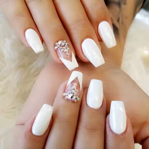 <span class=keywords><strong>Uñas</strong></span> <span class=keywords><strong>de</strong></span> compromiso <span class=keywords><strong>de</strong></span> <span class=keywords><strong>boda</strong></span>, <span class=keywords><strong>diseño</strong></span> <span class=keywords><strong>de</strong></span> larga duración, prensa en las <span class=keywords><strong>uñas</strong></span>, lámina dorada, purpurina, lujo, <span class=keywords><strong>uñas</strong></span> postizas reutilizables <span class=keywords><strong>para</strong></span> mujeres - Product Image 5