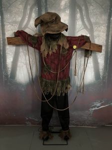 Festa della casa stregata sensore di movimento sonoro stridulo spaventoso appeso decorazione di Halloween fantasma - Product Image 6